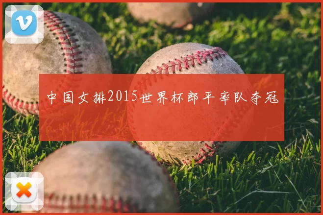 中国女排2015世界杯郎平率队夺冠
